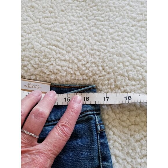 PRANA Women's Sienna Hiking Jeans True Blue Stretch Denim Size 12 Reg - Picture 7 of 11